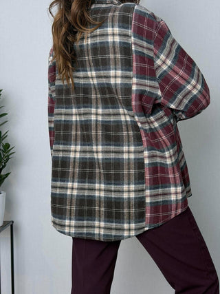 Camicia check Moro-Bordeaux