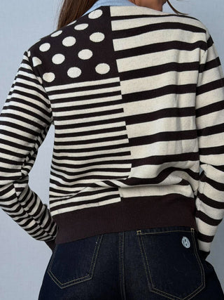 Maglia righe pois - Susy Mix