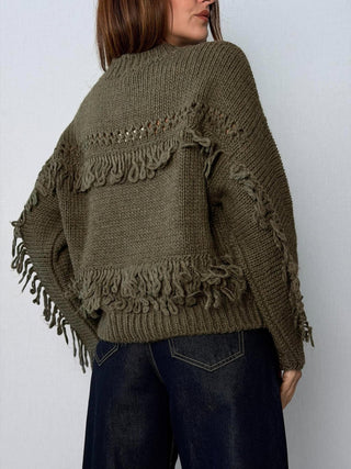 Maglia frangia militare - Susy Mix