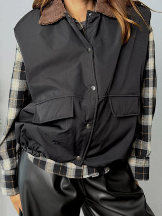 Gilet imbottito Rapallo nero