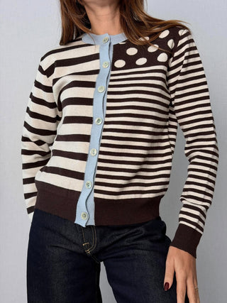 Maglia righe pois - Susy Mix