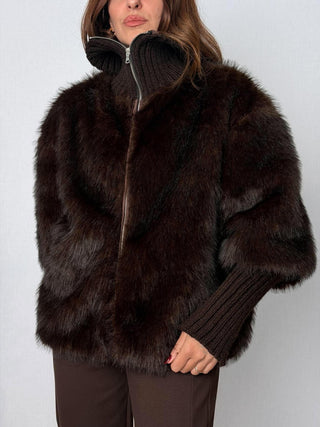 Bomber ecopelliccia Rignano Moro