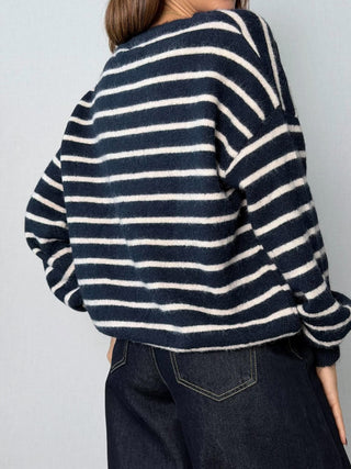 Maglia riga Blu- Susy Mix