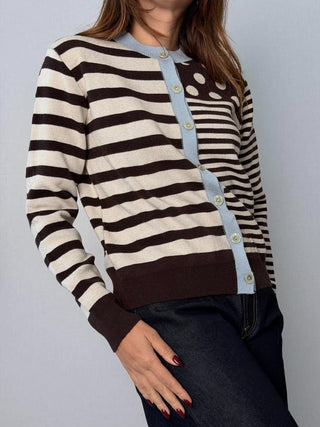 Maglia righe pois - Susy Mix