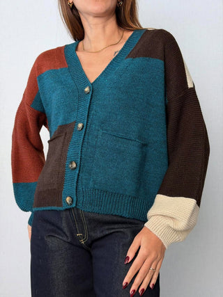 Cardigan multicolor Ottanio