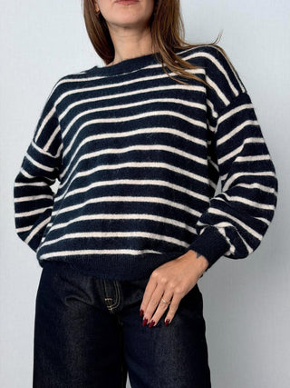 Maglia riga Blu- Susy Mix