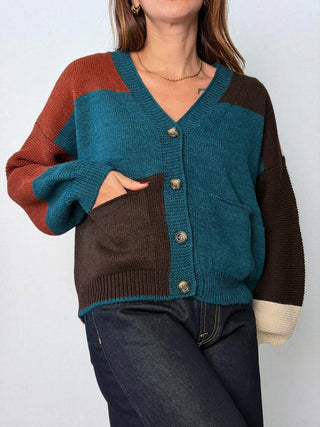 Cardigan multicolor Ottanio