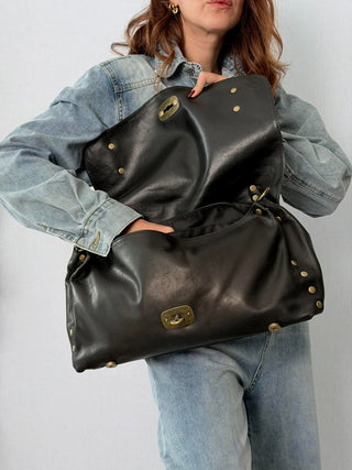 Borsa postina Mila Beige-Marrone