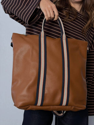 Borsa-Zaino pelle Vicky Cuoio