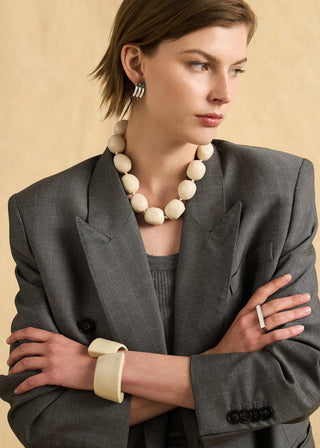 COLLANA AURORA SFERE IN RESINA PLAIN
