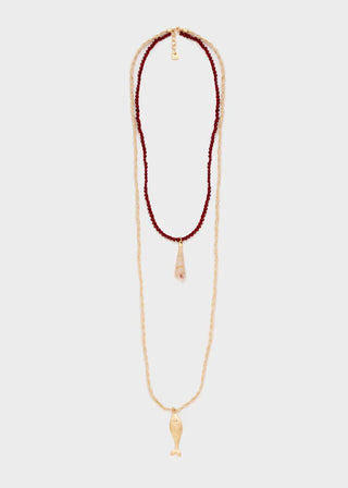 COLLANA ARIEL DOPPIO FILO