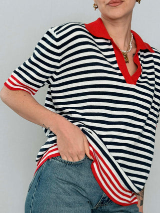 Polo rigata Susy Mix