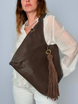 Borsa pelle Terry