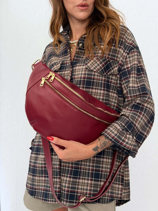 Large Nappa Bum Bag