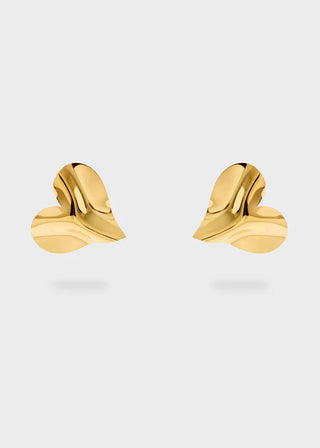 ORECCHINI OVER CUORE ORO