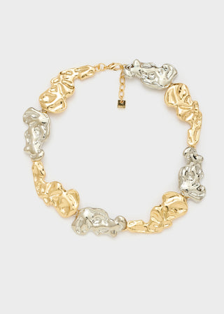 Collana girocollo martellata Nalì