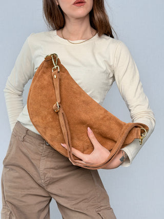 Marsupio grande Camoscio