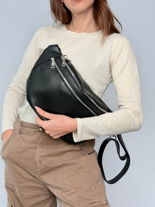 Marsupio grande Nappa