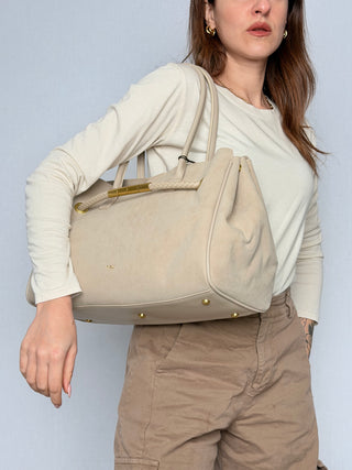 Nalì Suede Shoulder Bag