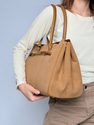 Nalì Suede Shoulder Bag