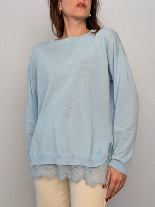 Maglia fondo pizzo Susy Mix