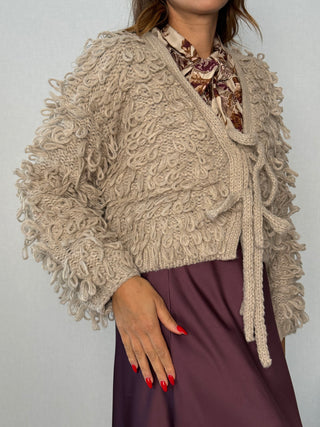Cardigan Pizzoli Beige