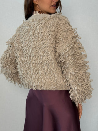 Cardigan Pizzoli Beige