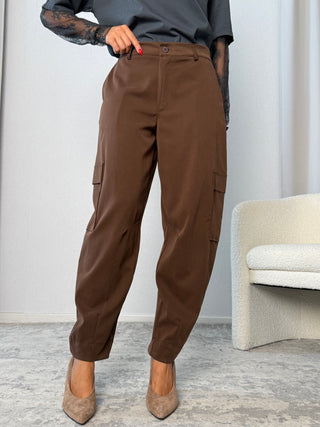 Pantalone Carrot Cargo Moro