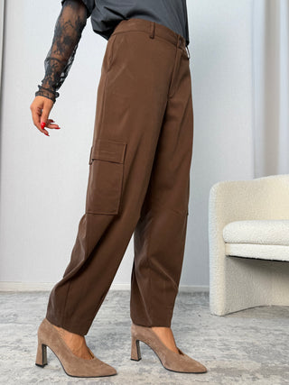 Pantalone Carrot Cargo Moro
