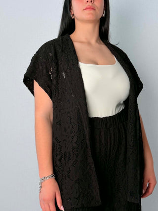 Gilet pizzo - Susy Star