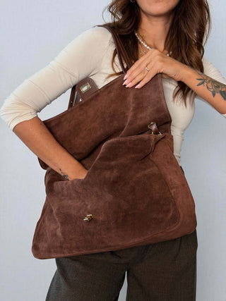 Borsa Amanda Marrone