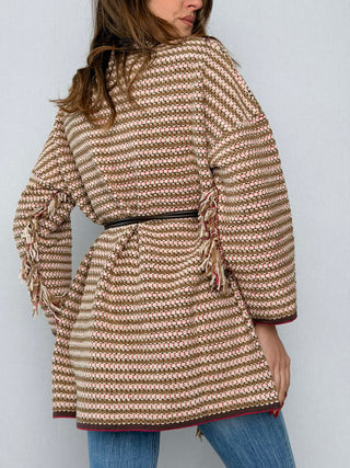 Cardigan giacca tramata - Kontatto