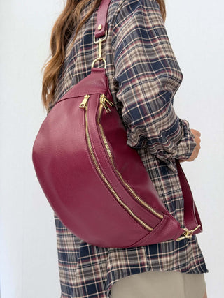 Large Nappa Bum Bag
