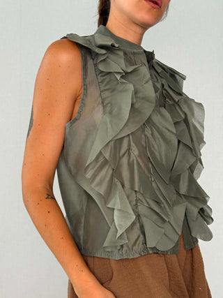 Camicia Nizza Verde Militare