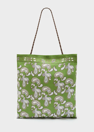 BORSA PEONY BANDANA STAMPA