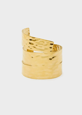 BRACCIALE OVER IRREGOLARE ORO