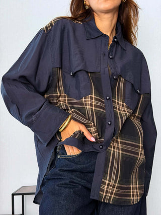 Camicia over Toronto Blu