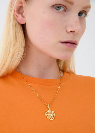 Collana pendente cuore sacro Nalì
