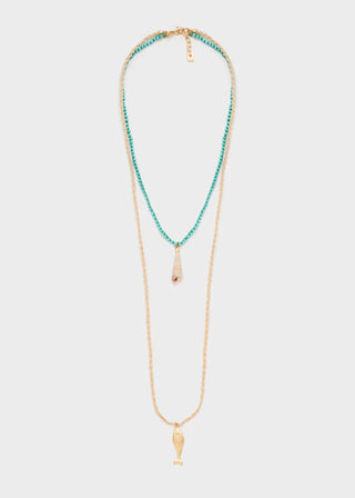 COLLANA ARIEL DOPPIO FILO