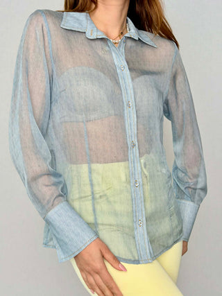 Camicia Denim Georgette - Susy Mix