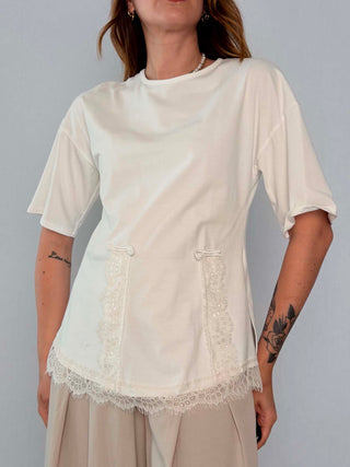 T-Shirt pizzo 56227