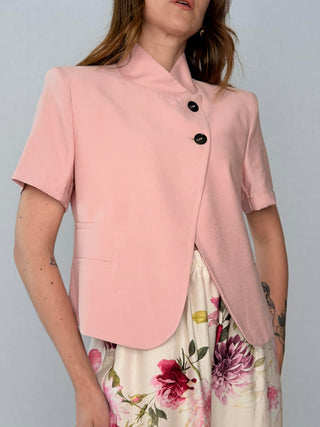 Half-sleeve button-up jacket - HaveOne