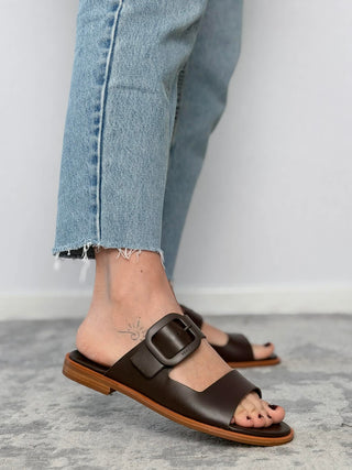 Ciabatta pelle - Frau