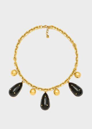 COLLANA JULS LUNGA ELEMENTO SMALTATO