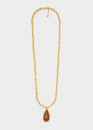 COLLANA JULS LUNGA ELEMENTO SMALTATO