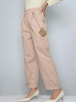 Trousers with Susy Mix handbag