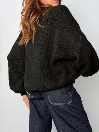 Cardigan 3 bottoni Nero - HaveOne