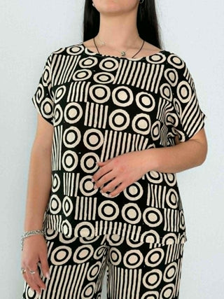 Susy Star patterned suit