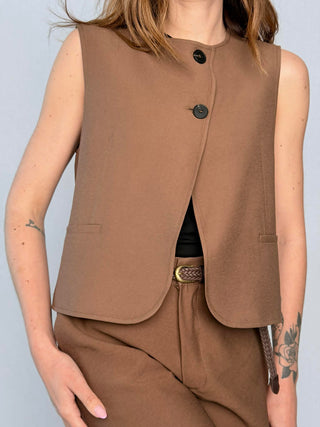 Button-up vest - HaveOne