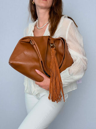Terry leather bag